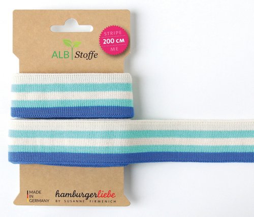 Bio Stripe Me - College Col. 46 - Weekender - Hamburger Liebe